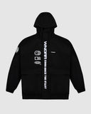 WNDRR AMPLIFY SPRAY JACKET - BLACK