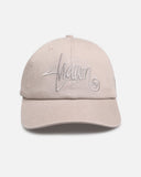 SDOUBLE Shawn Script Strapback Cap - Unbleached