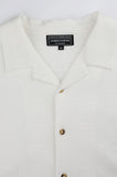 JAMES HARPER JHS62O Fancy Knit S/S Shirt - Natural