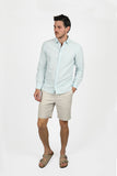 James Harper JHS554 Long Sleeve Shirt - Ice Blue