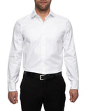 GANTON WINSTON LUXURY TWILL SHIRT - White