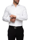 GANTON WINSTON LUXURY TWILL SHIRT - White