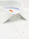 GANTON WINSTON LUXURY TWILL SHIRT - White