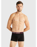 TOMMY HILFIGER UM0UM02968_0R7 New York 3-Pack Logo Tape Trunks - Black/Black/Black