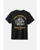 BRIXTON FORD BUILT TOUGH 17361 TEE - Burnt Rubber