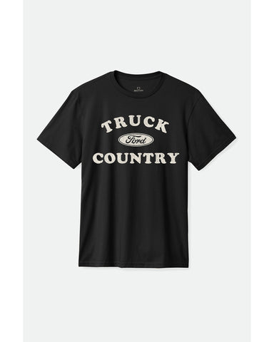 BRIXTON FORD TRUCK COUNTRY 17362 TEE - Burnt Rubber