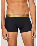 TOMMY HILFIGER UM0UM03411_0TU 3-Pack Metallic Logo Trunks Gift Set - GOLD/GOLD/GOLD