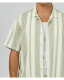 SILENT THEORY Capri S/S Shirt - Green