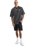 KISS CHACEY Lorenzo Heavy Oversized Tee - Black/White