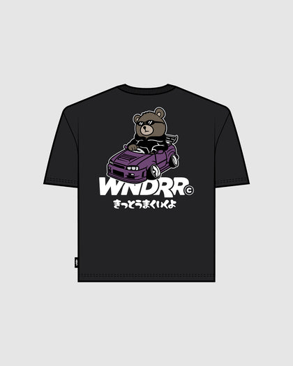 WNDRR Slammed Box Fit Tee - Black