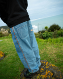 RUSTY Flip Daddy 2.0 Baggy Jean - Middy Blue