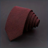 E-Male 6cm Cotton Plaid Ties