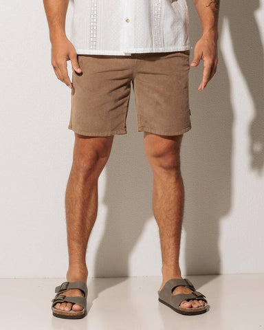SILENT THEORY 4088040 Cord Short - Taupe