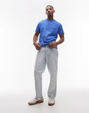 TOMMY JEANS DM0DM20805_C6E Relaxed Tonal Crest Tee - Tempo Blue