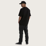KISS CHASEY Obelisk Box Fit Tee - Jet Black