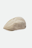 BRIXTON BROOD LIGHTWEIGHT NEWSBOY CAP - Whitecap