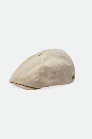 BRIXTON BROOD LIGHTWEIGHT NEWSBOY CAP - Whitecap