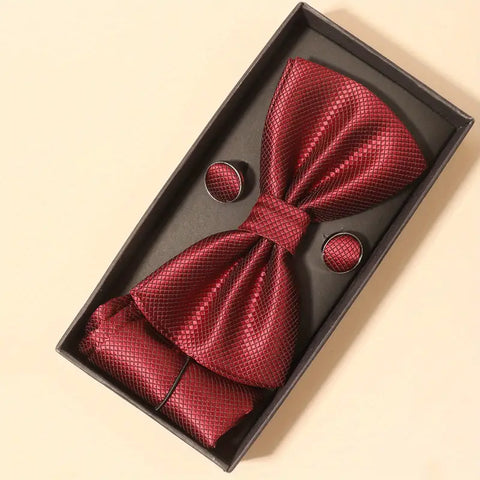 E-MALE 3 Piece Bow Tie Set