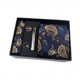 E-MALE Four Piece Boxed Tie Set