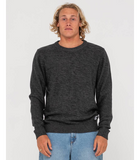 Rusty Skyliner Crew Neck Knit - Black Marble