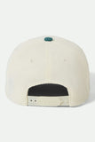 BRIXTON Pierson Netplus Snapback - Night Sage/Off White Corduroy