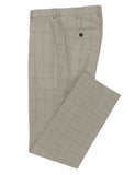 DANIEL HECHTER 3DH722-12 Parker Edward Beige Checked Suit