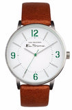 BEN SHERMAN Analogue Leather Watch
