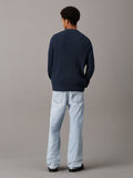 CALVIN KLEIN 40EM718 90s Straight Jeans - Marbled Beacon