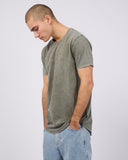 SILENT THEORY 40X0150 TAIL TEE - Khaki