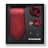 E-MALE 5 Piece Boxed Tie Set