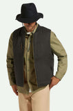 BRIXTON Wesley Weather Guard Packable Fedora - Black/Black