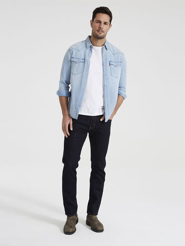 LEVI´S® 511™ 58830 WORKWEAR SLIM PANTS - Indigo Rinse 0000