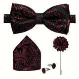 E-MALE 4 Piece Bow Tie Sets