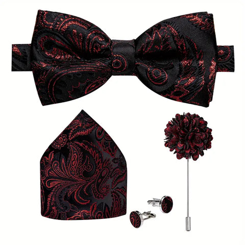 E-MALE 4 Piece Bow Tie Sets