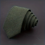 E-Male 6cm Cotton Plaid Ties