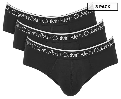 Calvin Klein NP2420O Cotton Stretch Hip Briefs 3 Pack