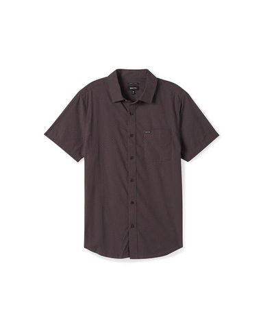 BRIXTON CHARTER PRINT S/S WVN - Dusk Geo Dot