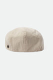 BRIXTON BROOD LIGHTWEIGHT NEWSBOY CAP - Whitecap