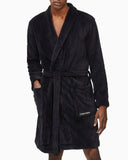 CALVIN KLEIN Plush Robe NP2323O_UB1 - Black