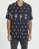 KISS CHACEY Sahara Relaxed S/S Shirt KC230917 - Black/White