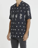 KISS CHACEY Sahara Relaxed S/S Shirt KC230917 - Black/White