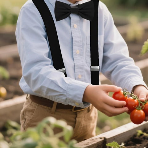 E-MALE Adjustable Elastic Jnr Braces & Sets