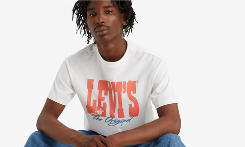 LEVI'S® VINTAGE FIT GRAPHIC T-SHIRT - Levi Archival White+