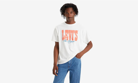 LEVI'S® VINTAGE FIT GRAPHIC T-SHIRT - Levi Archival White+