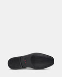 HUSH PUPPIES Cambridge EEE Extra Wide Leather Boot - Black