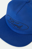 BRIXTON Ford Number One Snapback - Ford Blue