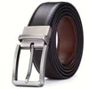 E-MALE Reversible 35mm Leather Dress Belt