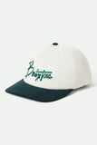 BRIXTON Corduroy MP Snapback - Night Sage/Whitecap