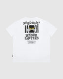WNDRR Bail Box Fit Tee- White