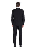 FERRARI FORMALWEAR ANTON BLACK SHAWL DINNER HIRE SUIT